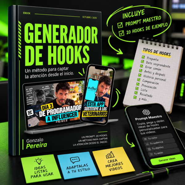 generador de hooks crea mejores videos